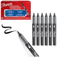 Sharpie Brush Tip Water-based Acrylic Paint Noir Enfants