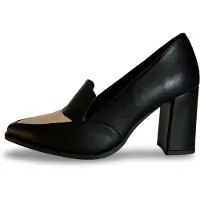 Nae Vegan Shoes Escarpins 'JULIA' beige / noir