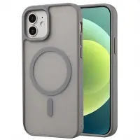 IMoshion Coque Color Guard avec MagSafe Apple iPhone 12 (Pro) - Gris