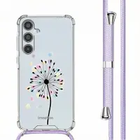 IMoshion Coque Design avec cordon pour Samsung Galaxy A35 - Sandstone Dandelion