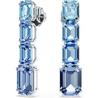 Swarovski Boucles d'oreilles bleu / bleu clair