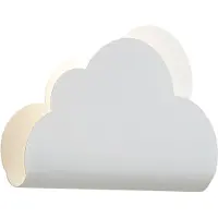 QAZQA Applique murale pour enfants Nuage blanc avec soleil - Cloudy