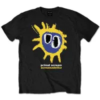 Primal Scream T-Shirt Screamadelica Homme Noir - Taille M