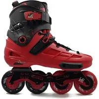 KRF Freeskate Angel 4x80 Inline Skates Rouge EU 44