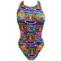 Turbo Bali Tribal Swimsuit Multicolore S Femme