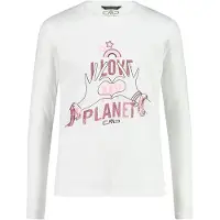 CMP 33f7895 T-shirt à manches longues Blanc 10 Years Blanc 10 Years