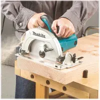 Makita Hs7611j+makpac Circular Saw Bleu,Gris One Size / EU Plug 220V
