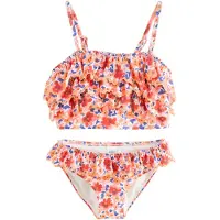 Next Bikini bleu / mandarine / pitaya / blanc