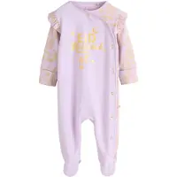 Next Barboteuse / body 'Eid' jaune d'or / or / violet pastel
