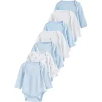 Next Barboteuse / body bleu clair / noisette / blanc