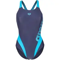 Arena Maillot de bain 'Stripeflow' bleu marine / aqua