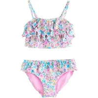 Next Bikini crème / bleu clair / émeraude / rose clair