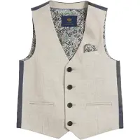 Next Gilet crème / gris