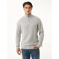 Mexx Pull-over gris clair