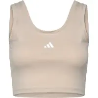 Adidas Haut de sport 'Essentials' gris clair / blanc