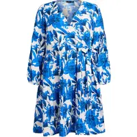 Zizzi Robe bleu / blanc