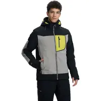Icepeak Frisco I Veste Noir,Gris 50 Hommes Noir,Gris 50