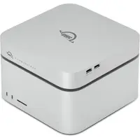 OWC StudioStack (2.5", 3.5", M.2 2280), Boîtier pour disques durs, Argent