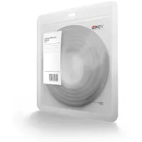 Lindy 47241 Cat6 STP Kabel, grau, 0.50m einfach geschirmt