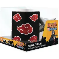 Naruto Mug Anime de - Shuriken Akatsuki - pour Indifférent - multicolore - Taille Standard