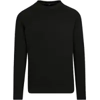 Build Your Brand Raglan Sweat Sweatshirt Noir 5XL Homme