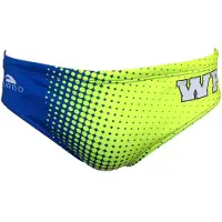 Turbo New Wp Swimming Brief Jaune,Bleu 2XL Homme