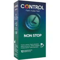 Control - Préservatifs nervurés effet retardant (12 unités)