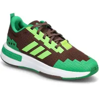 Adidas Baskets 'x Minecraft' marron / vert / pomme