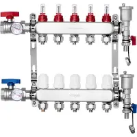 Vevor Collecteur de Chauffage Radiant 5 Branches