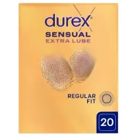 Durex Sensual Extra Lube préservatifs 20 pcs