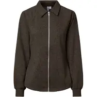 Pieces Veste de survêtement 'PCFilucca' brun foncé