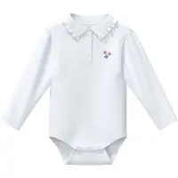 s.Oliver Barboteuse / body mauve / bleu violet / blanc