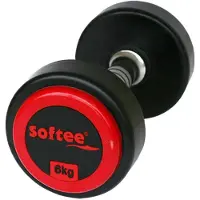 Softee Pro-sport 6kg haltère rouge,noir 6 kg rouge,noir 6 kg