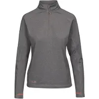 Dlx Theresa Half Zip Sweatshirt Gris S Femme