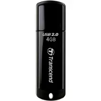Transcend Jetflash 350 Usb 2.0 4gb Pendrive Noir