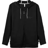 Sheego Veste de survêtement noir