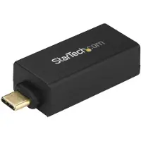 StarTech.com Adaptateur réseau USB-C vers Gigabit Ethernet - Convertisseur USB 3.0 Type-C vers RJ45 (US1GC30DB) - Adaptateur réseau - USB-C - Gigabit Ethernet x 1 - noir
