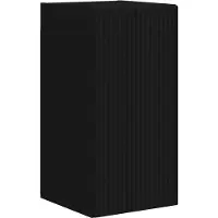 vidaXL Meuble TV mural noir 30 x 31 x 60 cm Bois composite