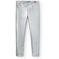 Boboli Fake Fur Stretch Leggings Argenté 8 Years Fille