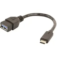 Cablexpert A-OTG-CMAF3-01 Câble USB 0,2 m USB C USB A Noir
