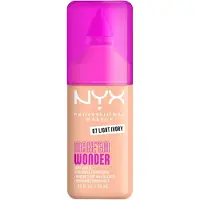 Nyx Make ‘Em Wonder fond de teint léger matifiant teinte 07 Light Ivory 30 ml
