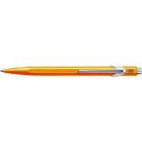 Caran d'Ache CARADACH POPLINE STYLO BILLE FLUO ORANGE