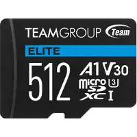 Team Group Carte Sd Elite Microsdxc A1 Uhsi U3 V30 512gb