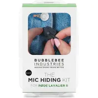 Bubblebee The Outdoor Mic Kit For Røde Lavalier II, Noir
