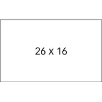 Agipa Apli-Agipa Etiquettes - Adhésif Amovible - Blanc - 26 X 16 Mm 6000 Étiquette(S) (6 Rouleau(X) X 1000) Étiquettes