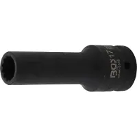 Bgs Douille à choc, douze pans, longue 20 mm (3/4") 17 mm (17 mm)