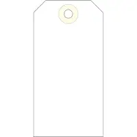 APLI agipa étiquette à bagages 100 x 51 mm neutre sans fil