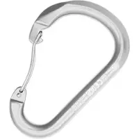 Kong Italy Paddle Wire Curved Karabinerhaken Silber Silber One Size