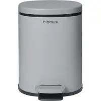 Blomus Seau à cosmétiques Para 5 litres micro chip gris clair