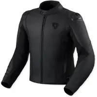 REV'IT! Quadratic Veste en cuir de moto perforée